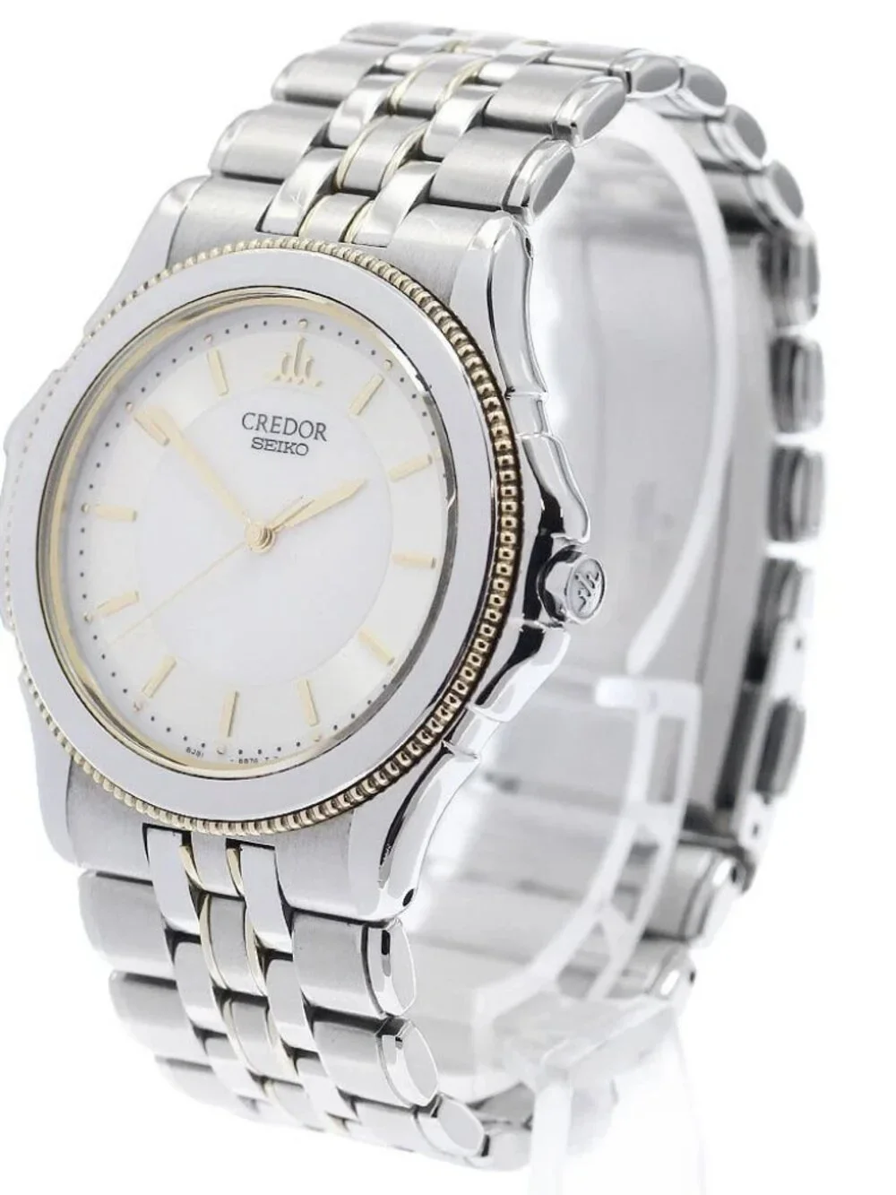 SEIKO CREDOR Pacificique GCAR034/8J81-6B60 2 tone Quartz Men's Watch_961858